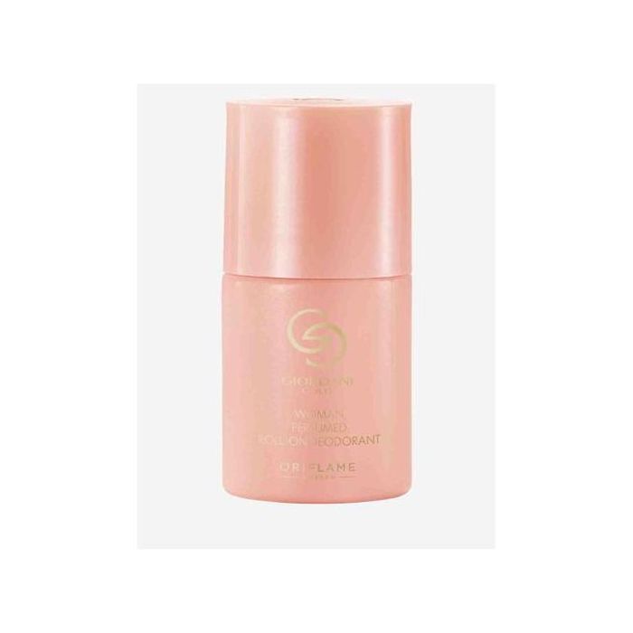 Déodorant à bille parfumé Oriflame Giordani Gold Woman : protection et parfum délicat toute la journée.