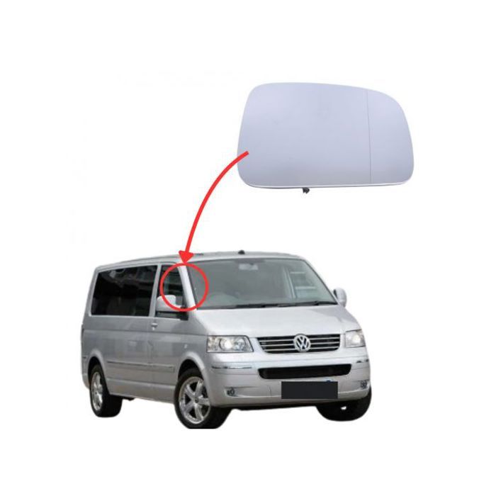 Verre Retroviseur Droit Volkswagen Multivan V
