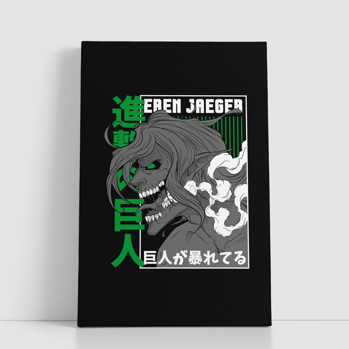 Tableau Manga Japonais sur Toile – Affiche Murale Anime 25x40 cm pour Déco Otaku 242