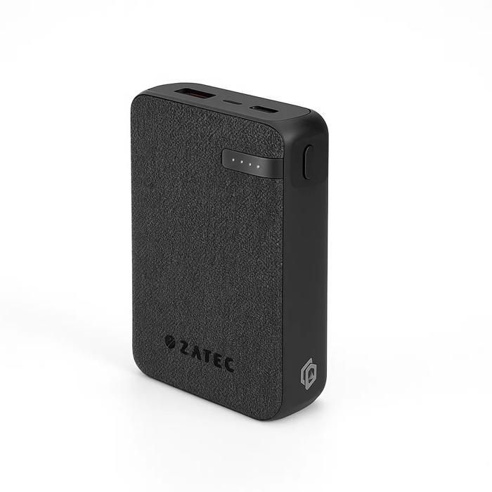 ZATEC POWER BANK 10000mAh 1 entrée C  2 sortie C 20W MAX Indicateur LED + cable C to C