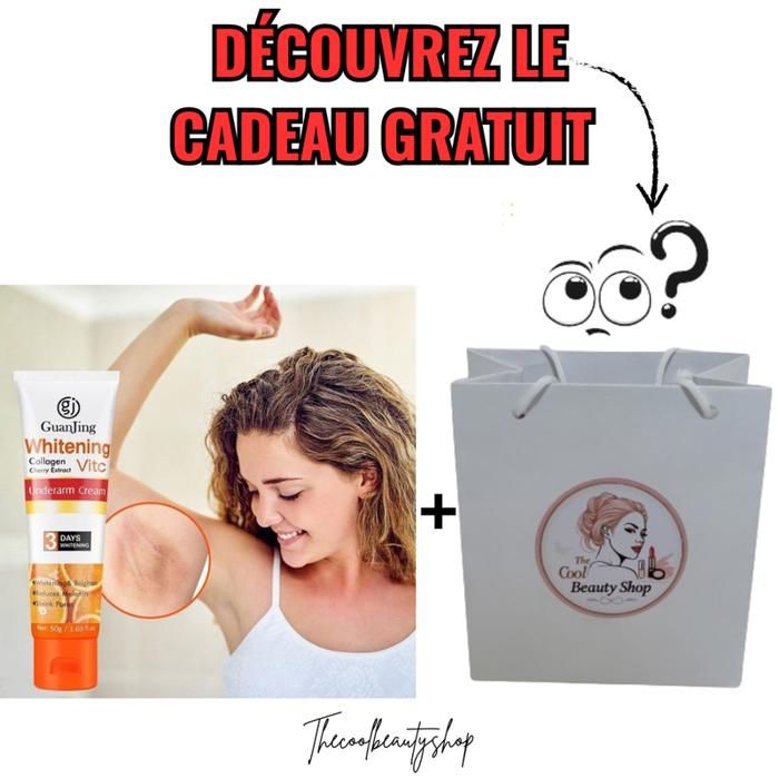 crème blanchissante au collagène les aisselles parties intimes éclaircit la peau réduit la mélanine