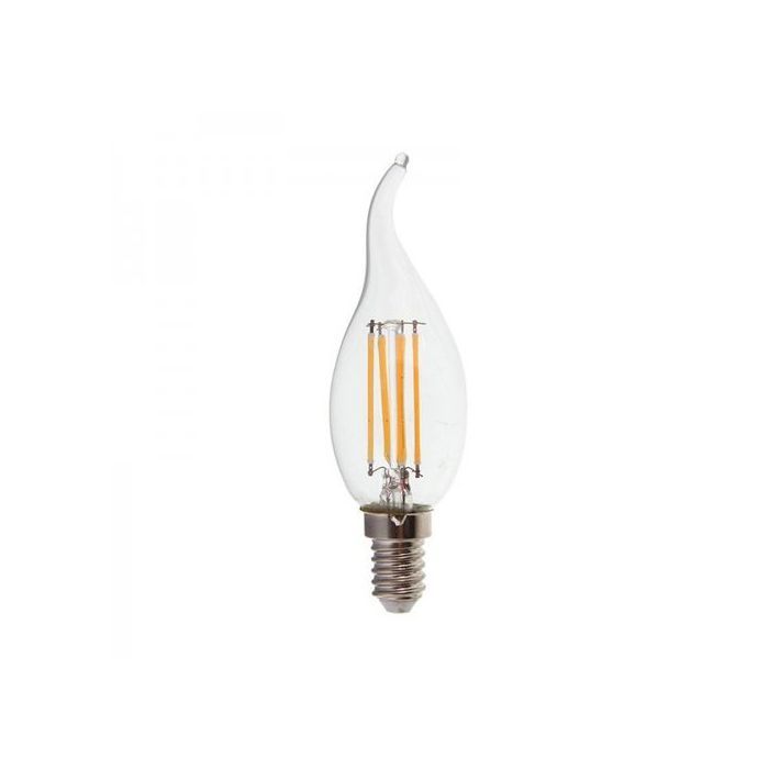 10 Ampoules 4W LED filament E14 Lumière Jaune
