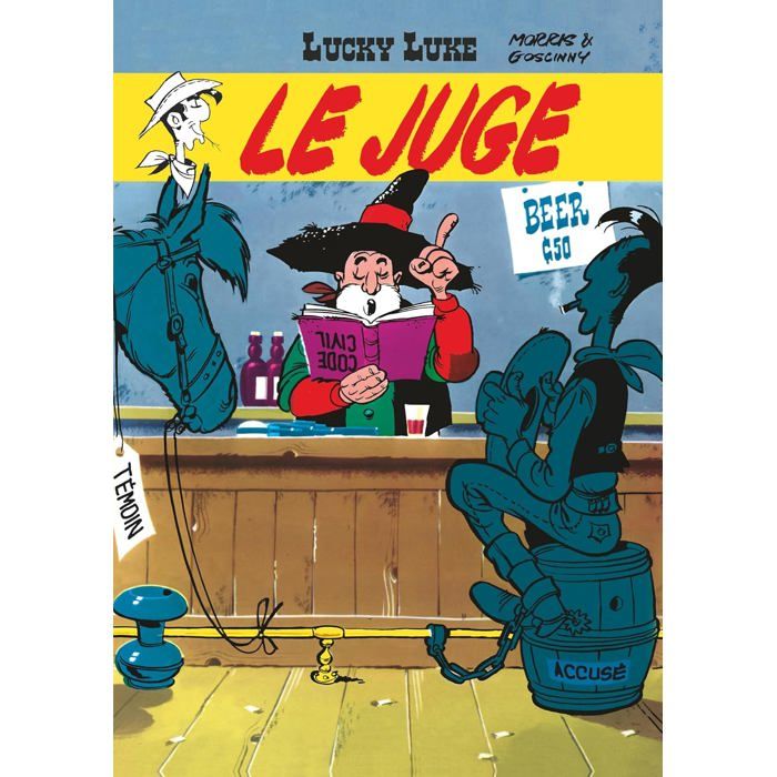 Bande dessinée - GENERIC - Lucky Luke - Tome 13 - Le juge - Morris - Collection Lucky Luke