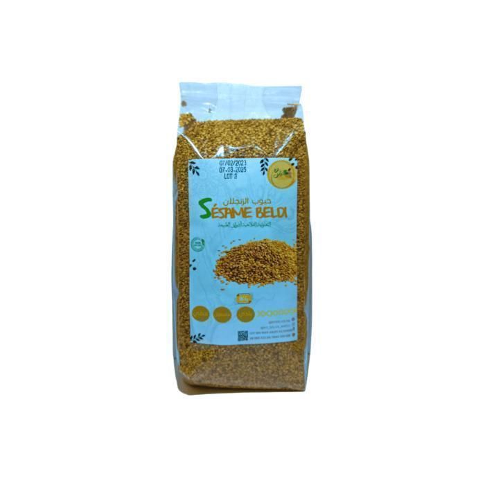 Sésame lavé et trié 1kg (origine maroc)