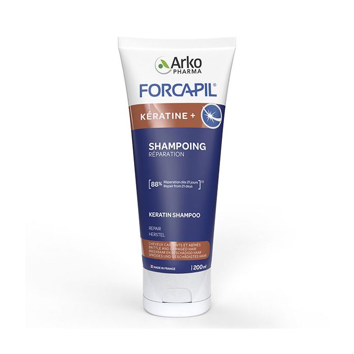 Arkopharma Forcapil Shampoing Fortifiant Cheveux Kératine 200ml