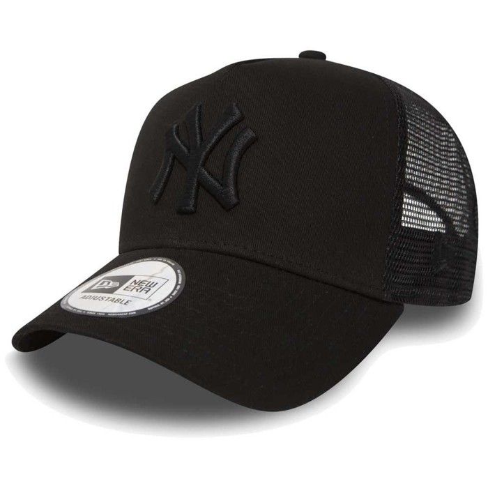 Casquette - New Era - New York Yankees Clean Trucker - Noir - Unisexe - Style Urbain