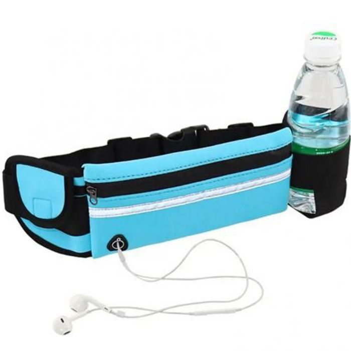 Sac banane imperméable - GENERIC - Ceinture de téléphone - Tissu de plongée - Réfléchissant - Grande capacité