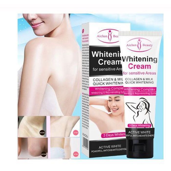 Crème Blanchissante - Aichun Beauty - WHITING CREEAM - Éclaircissant - Déodorant - Non grasse
