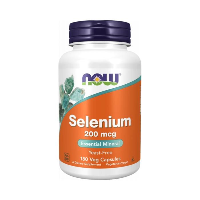 Sélénium 200mcg 180 cap Standard Now Foods Pack Nutrition Sportive