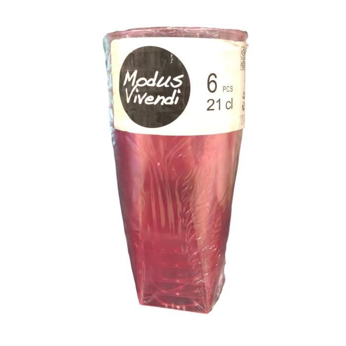 6 GOBELETS MODUS VIVENDI