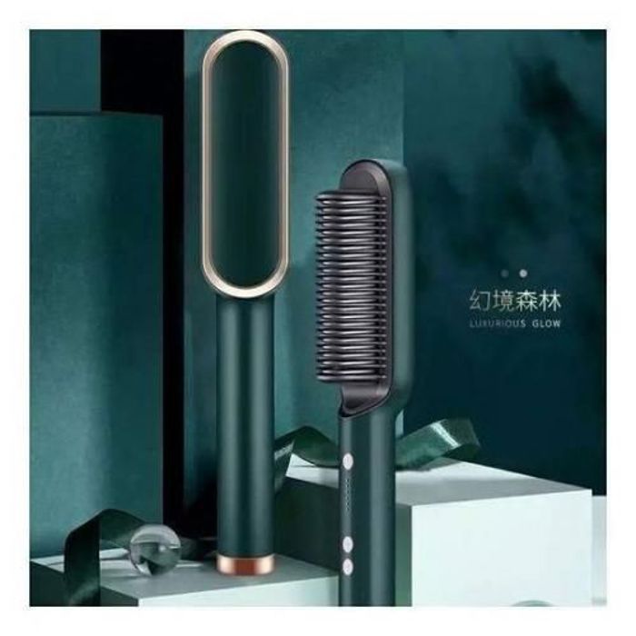Hair Straightener Fer à Lisser Ceramic Professional Heated Comb Germany technology 220V