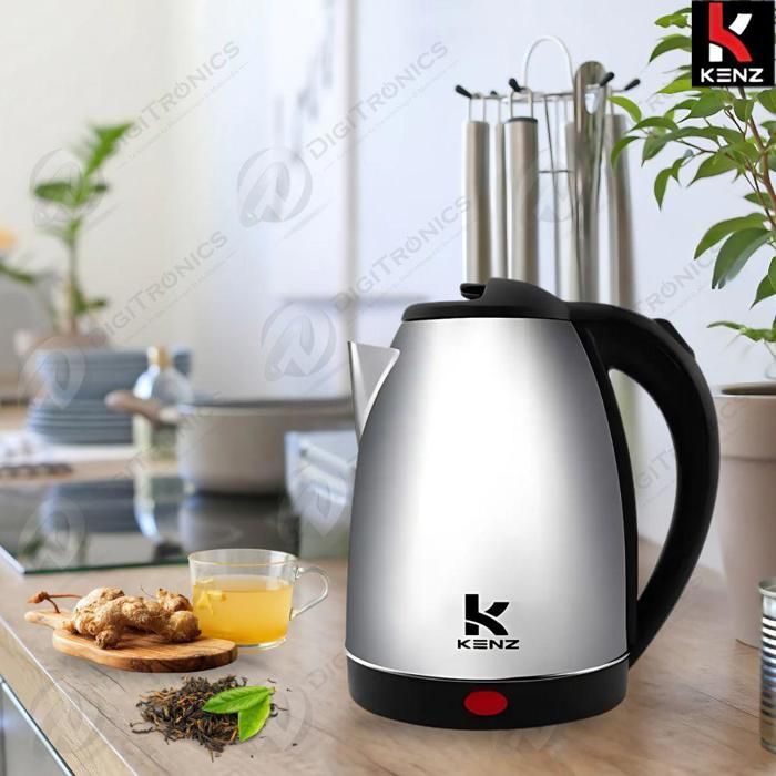 Bouilloire Electrique - Kenz - BG1500 - 1.8L - 1500W - Acier Inoxydable