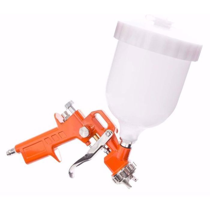 Pistolet peinture aérographe 600 ml, outils aérosol