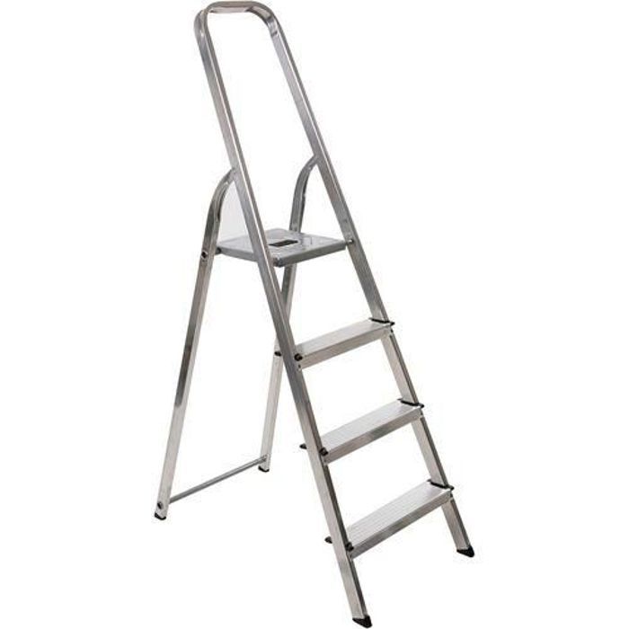 Echelle Escabeau 4 Marches Pliable Solide
