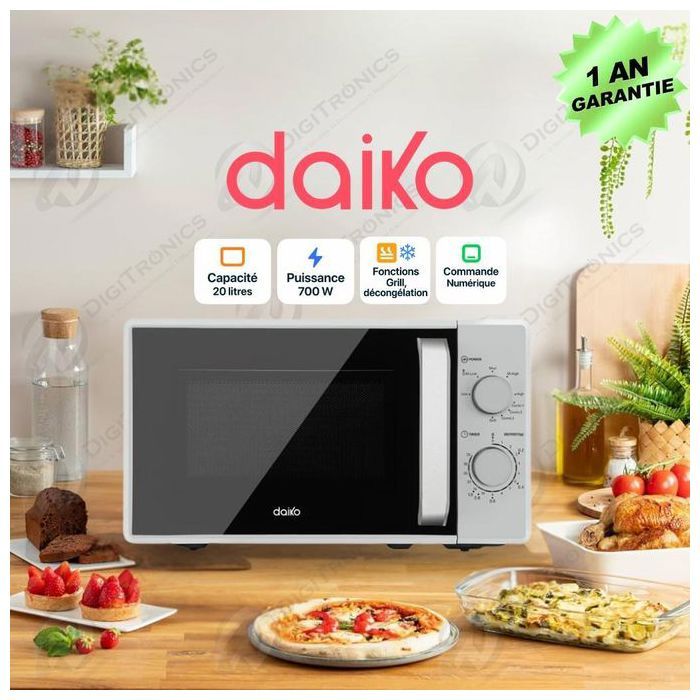 Micro-ondes Grill-20L 5 niveaux de puissance, FMO-2042GDK
