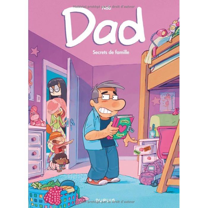 BD - Dad - Tome 2 - Secrets de famille - Humour - Touchant - Famille