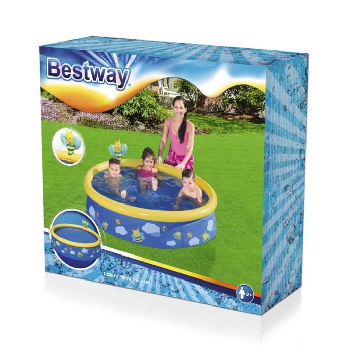 Autoportée BESTWAY ma 1ère diam. 152 cm - DECOUVERTE NATURE - Mixte - Enfant - Extérieur
