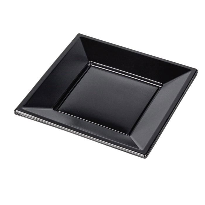 6 ASSIETTES MODUS VIVENDI NOIR