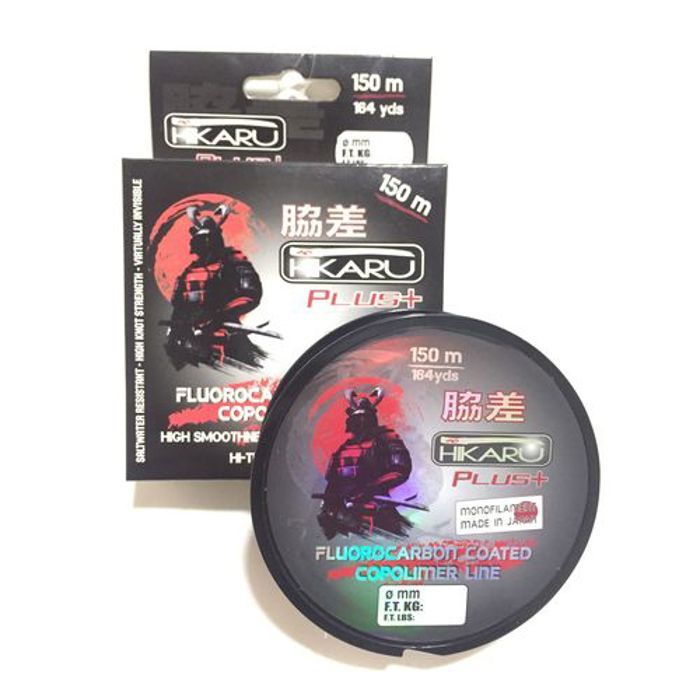 Fil de pêche - Lineaeffe - Hikaru Plus - Fluorocarbon - 150 m - 0,40 mm