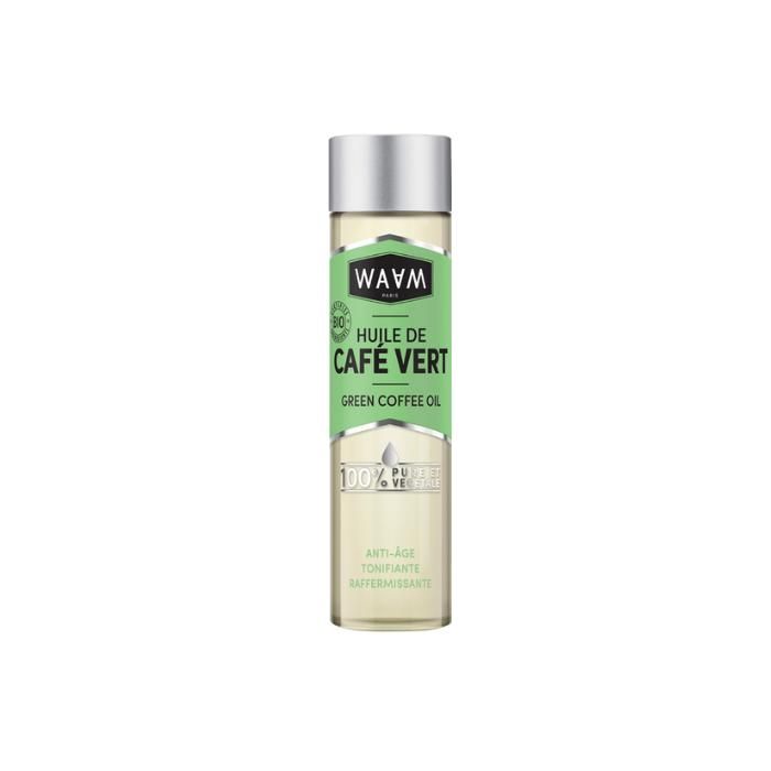 Huile - WAAM - Café Vert - BIO - 75ml - Anti-âge, Nourrissante, Raffermissante