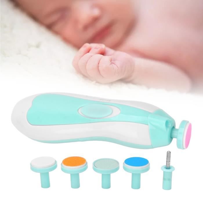 Coupe-ongles électrique pour bébé - DRFEIFY - Meuleuse à ongles électrique - Faible bruit - Lime à HB014