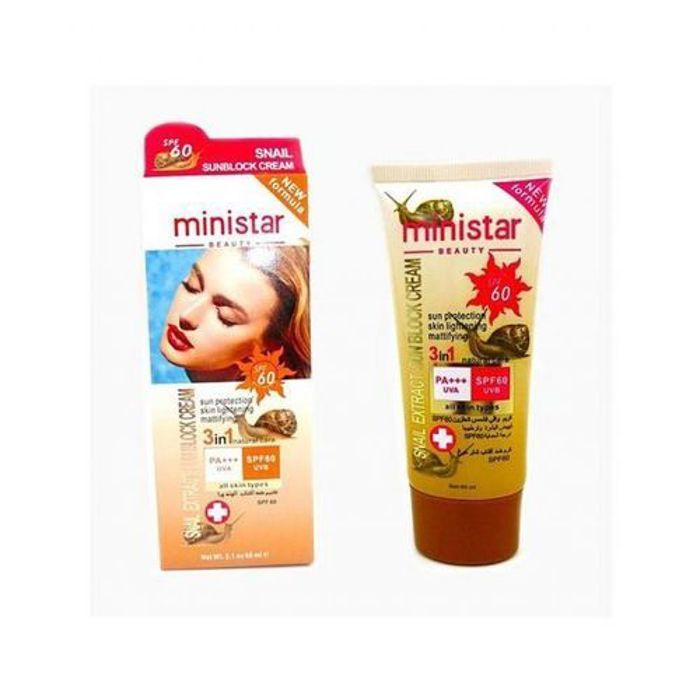 Ministar Ecran solaire SUN BLOCK CREAM SPF60 otriche