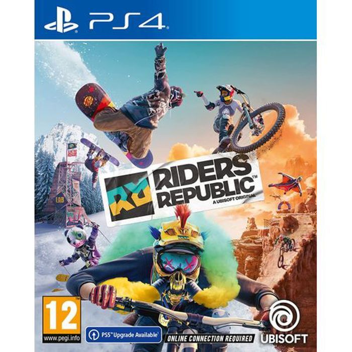 Jeu vidéo - UBISOFT - Riders Republic - PS4 - Multicolore - Expérience immersive
