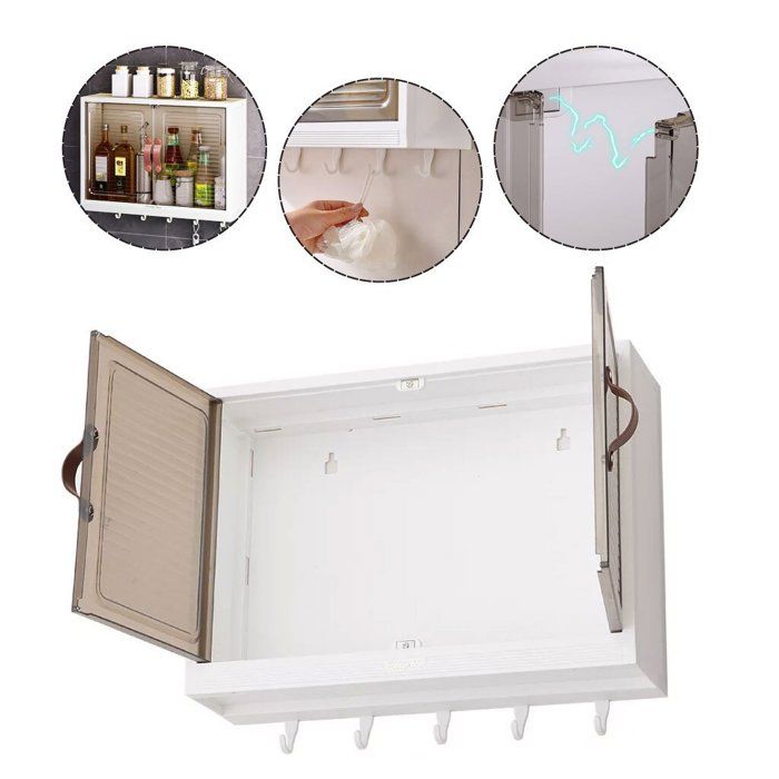 Organisateur Murale Multifonctionnelle Étanche Pour Cuisine Et Salle De Bain