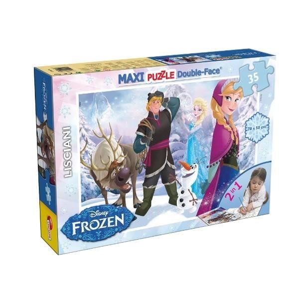 Puzzle - LISCIANI GIOCHI - FROZEN MAXI - 35 pièces - Dessins animés et BD - A partir de 3 ans