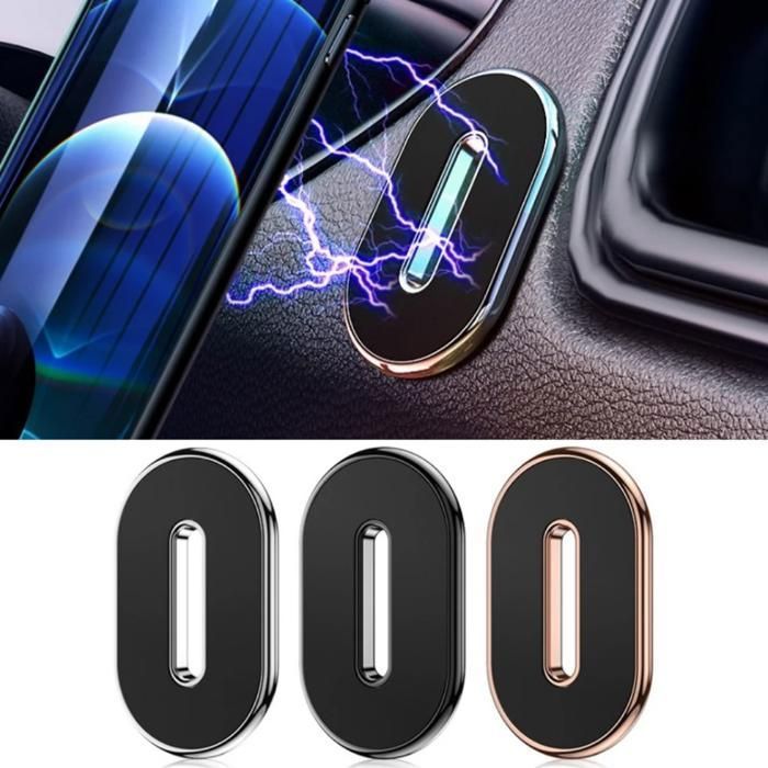 Support magnétique de téléphone portable pour voiture (Couleur aléatoire)