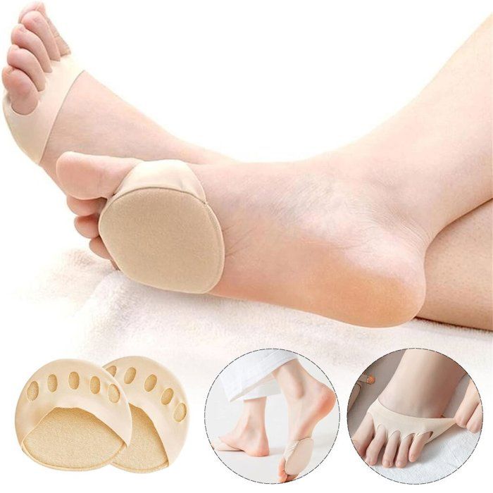Coussinet avant pied en tissu
