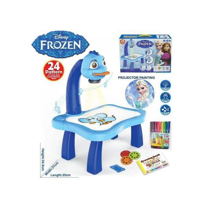 Frozen Magic Painter - Le Projecteur de Dessin 3-en-1 Magique