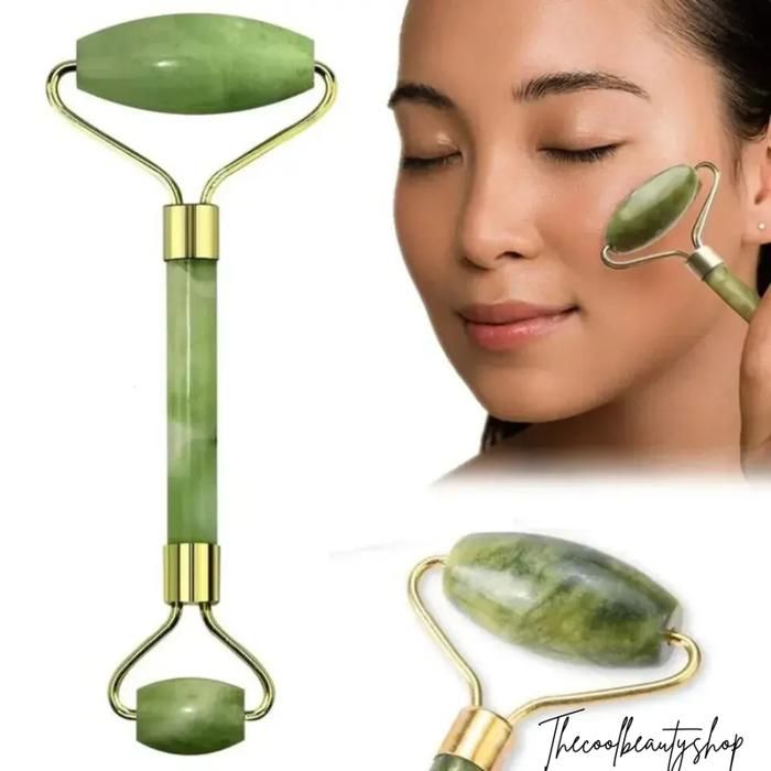 Jade Roller massage pour visage et cou original