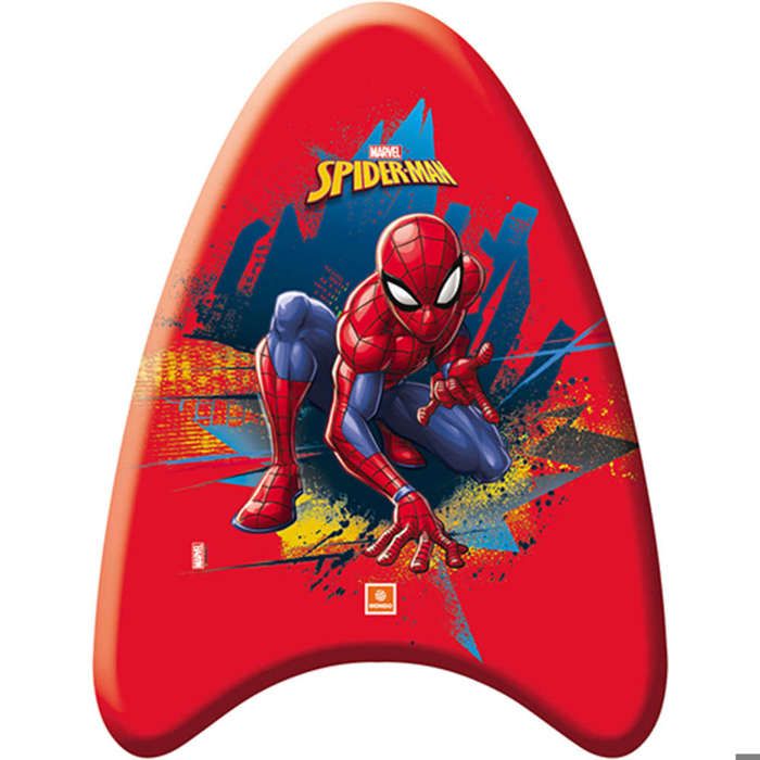 KICK BOARD - MONDO TOYS - SPIDERMAN - Jeux d'eau - 31x41 cm - Rouge - À partir de 3 ans