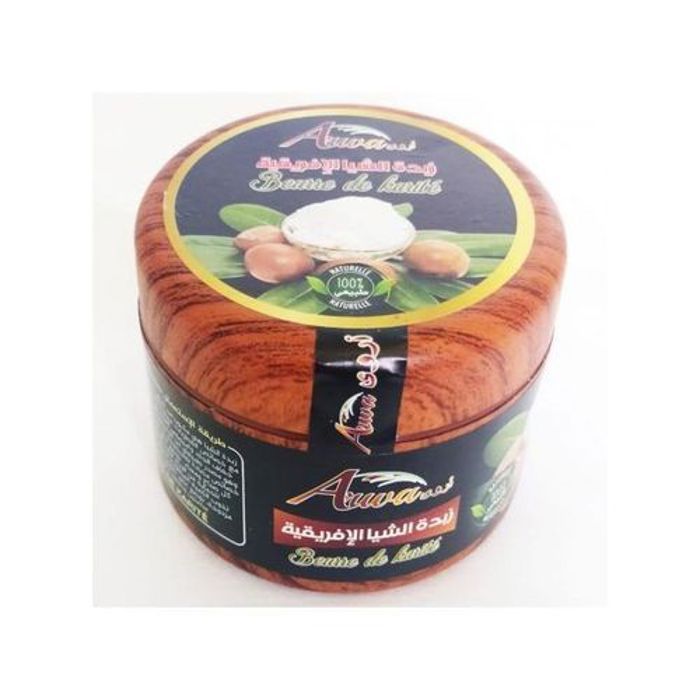 Arwa Beurre Végétal de Karité 70g 100% Naturel pour Femmes et Hommes