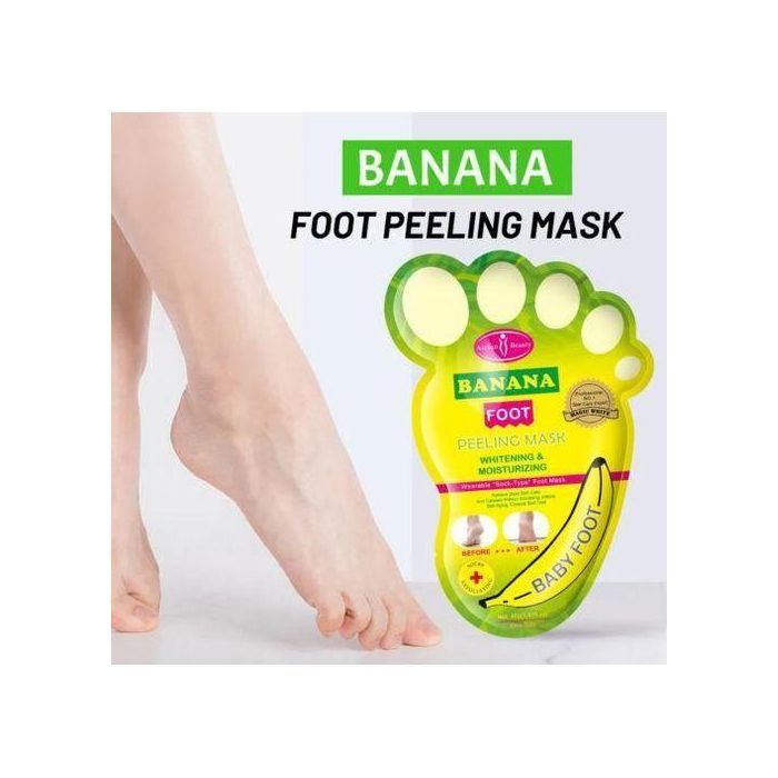 Masque Exfoliant & Hydratant pour les Pieds, Élimine Peaux Mortes & Callosités, Anti-crevasse