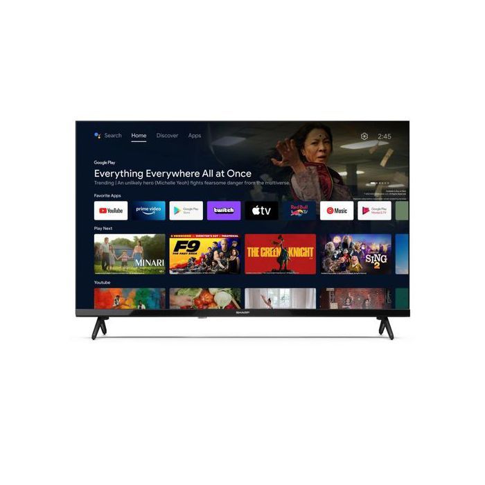 SMART TV - SHARP - 2T-C32EG5MX - 32 pouces - Full HD 1080P - Dolby Audio - Android TV