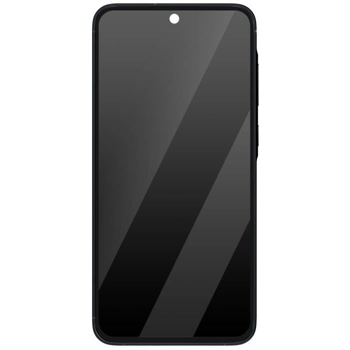 Skärm för Samsung Galaxy A55 LCD + Beröringsglas + Original Samsung Chassi Blå Natt