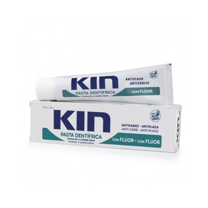 Dentifrice - KIN - Aloe Vera - 125ml - Vegan - Fluorure de sodium 1450ppm