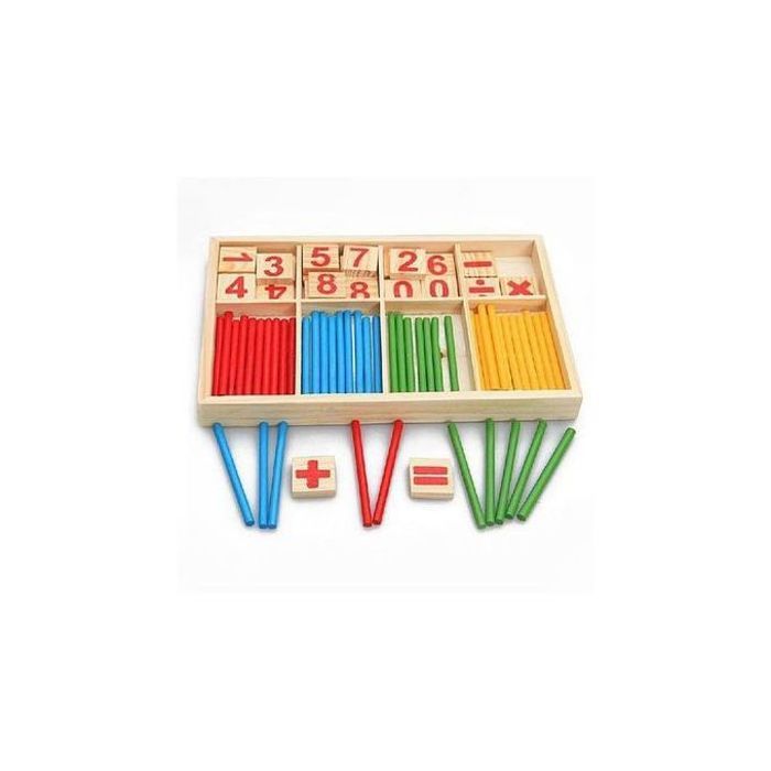Jouet Intelligent Montessori - Bâtonnets Numériques