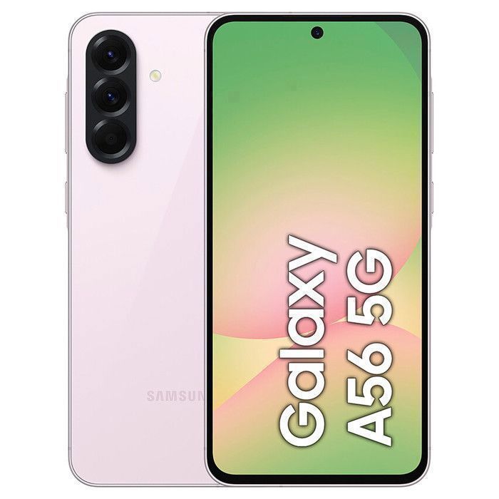 Samsung Galaxy A56 5G - 6.7''-(8GB - 256GB)-50MP+12MP+5MP+/32MP - Pink