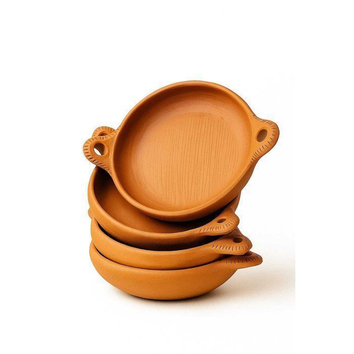 Tajine - Tagra - Grand taille 37 cm - Céramique - Marron - Tous feux compatibles