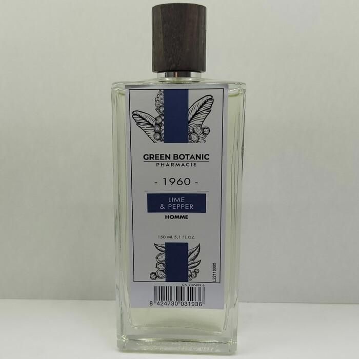 GREEN BOTANIC EAU DE TOILETTE HOMME LIME & PEPPER