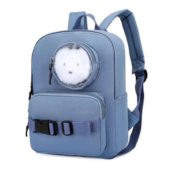 Sac à dos pour Kids, sac poupée, cartable étanche pour l'école, bag enfants Bleu