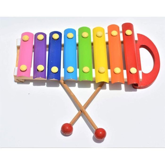 Piano à main en bois pour enfants : un jouet amusant et éducatif