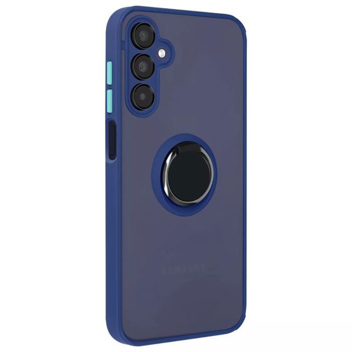 Coque - Avizar - Galaxy A15 - Protection Renforcée - Bague Métallique - Design Élégant