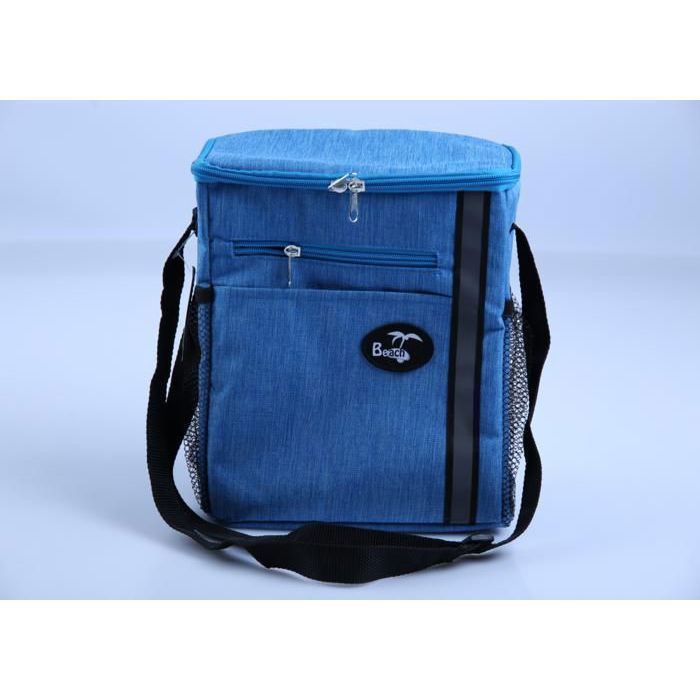 Sac Isotherme - CJ1976 - Bleu - 23x24 cm - Portable - 5 L