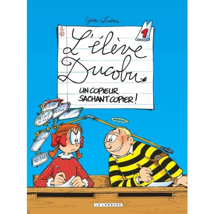 BD - Ducobu - Tome 1 - Un copieur sachant copier ! - Collection Ducobu - Genre BD