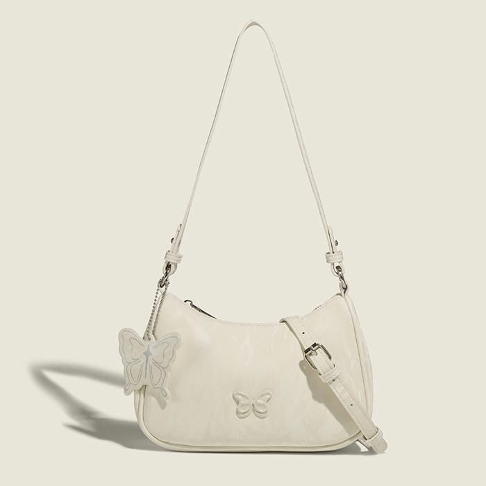 Sac à main - COUCOU PARIS - CK003-1 - Cuir haut de gamme - Ajustable - Blanc