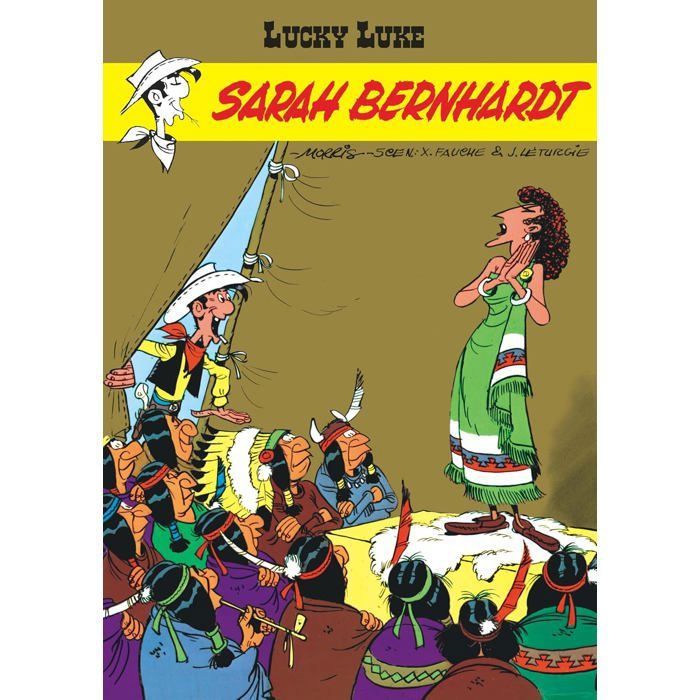 Bande dessinée - GENERIC - Lucky Luke - Tome 19 - Sarah Bernhardt - Morris - Ouest américain